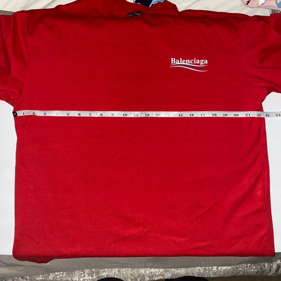 BALENCIAGA Red T-Shirt - Picture 5 of 6